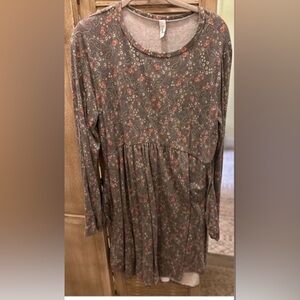 Hazel Floral Paisley Dress, L/XL.